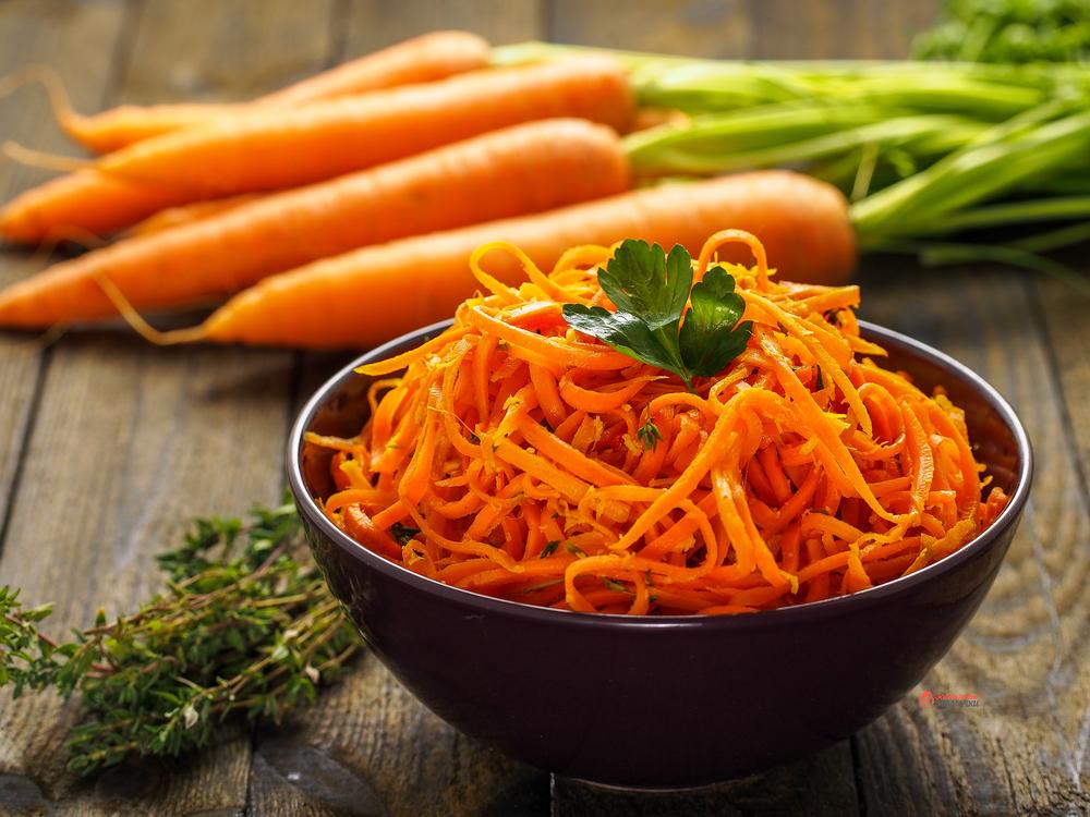 Салат из морковки ЧА по-корейски, первый рецепт на Fresh-Salads.ru